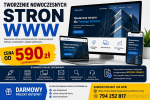 Strony WWW od 590 PLN TANIO + projekt wstępny za darmo