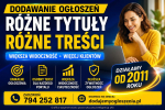 Ogłoszenia na portalach - unikalne teksty, bez kopiuj-wklej.